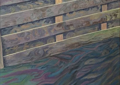 Acrylbild abstrakt, farbenfroh, surrealistische Kunst, Malerei Leipzig